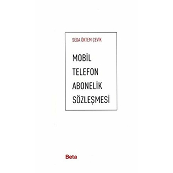 Mobil Telefon Abonelik Sözleşmesi