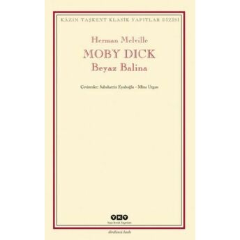 Moby Dick Beyaz Balina Herman Melville