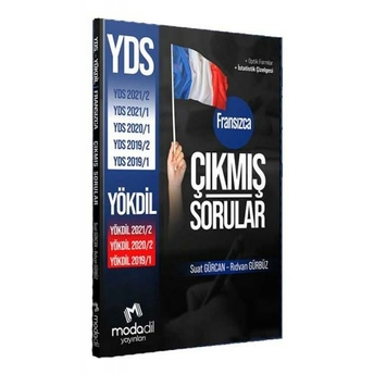 Modadil Yayınları Fransızca Yds - Yökdil Çıkmış Sorular Suat Gürcan