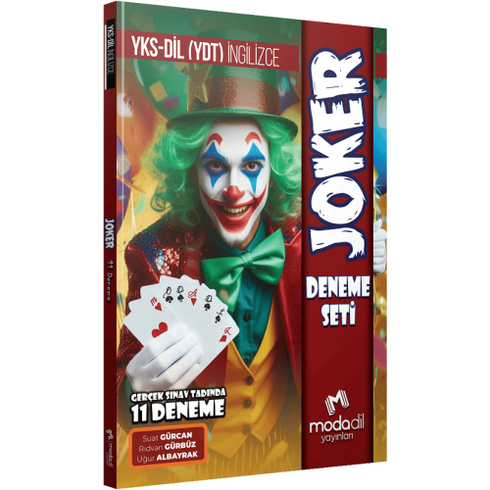 Modadil Yayınları Yksdil Ingilizce Joker 11 Deneme Seti Suat Gürcan