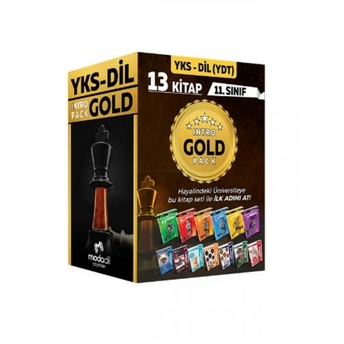 Modadil Yayınları Yksdil Intro Pack - Gold (11. Sınıf) Komisyon