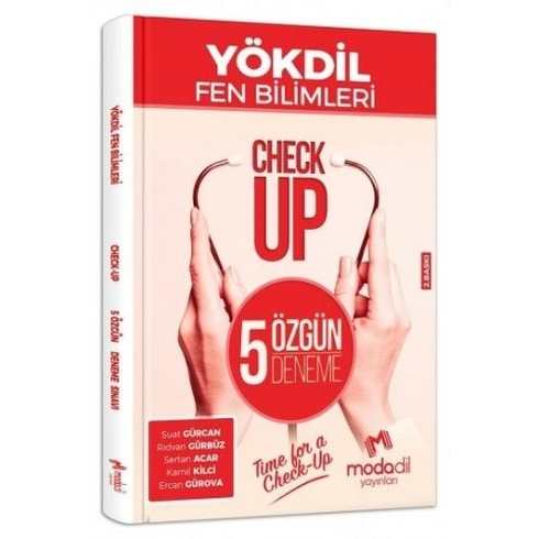 Modadil Yayınları Yökdil Fen Bilimleri Check Up 5 Özgün Deneme Suat Gürcan