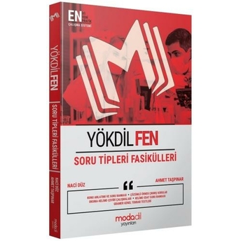 Modadil Yayınları Yökdil Fen Soru Tipleri Fasikülleri Naci Düz