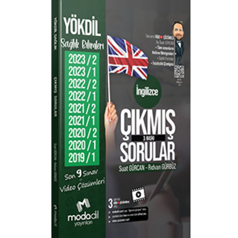 Modadil Yayınları Yökdil Sağlık Bilimleri Çıkmış Sorular Tamamı Video Çözümlü Suat Gürcan