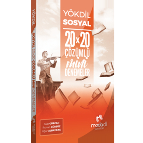 Modadil Yayınları Yökdil Sosyal Bilimler 20×20 Mini Denemeler