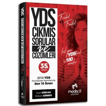 Modadil Yds Fasikül Fasikül Son 10 Sınav Çıkmış Sorular Ve Çözümleri (Yeni) Rıdvan Gürbüz, Suat Gürcan