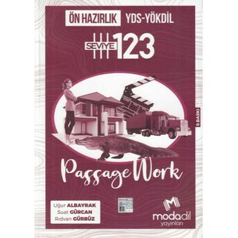 Modadil Yds - Yökdil Passage Work Ön Hazırlık Seviye 1 2 3 (Yeni) Suat Gürcan, Rıdvan Gürbüz