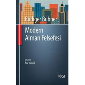 Modern Alman Felsefesi-Rüdiger Bubner