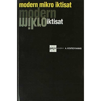 Modern Mikro Iktisat A. Koutsoyiannis