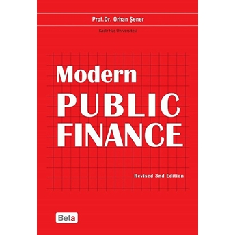 Modern Public Finance Orhan Şener