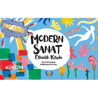 Modern Sanat Etkinlik Kitabı Sanat Tarihi Aracılığıyla Kendi Resimlerini Çiz Ve Boya Sally Morgan