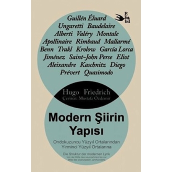 Modern Şiirin Yapısı  - Hugo Friedrich