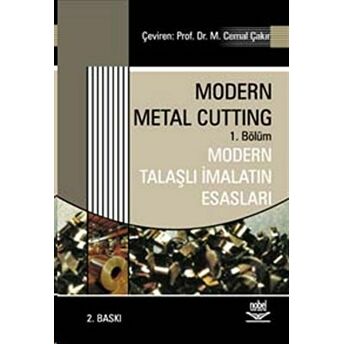 Modern Talaşlı Imalatın Esasları 1. Bölüm Kolektif