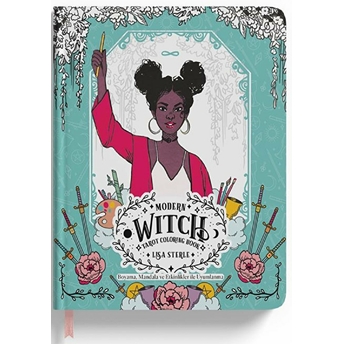 Modern Witch Tarot Coloring Book - Lisa Sterle