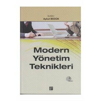 Modern Yönetim Teknikleri Aykut Bedük