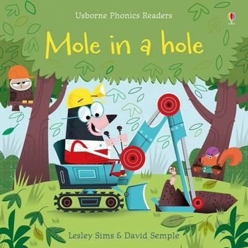 Mole In A Hole - Usborne Phonıcs Readers