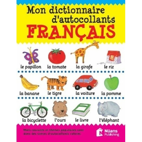 Mon Dictionnaire D’autocollants Français