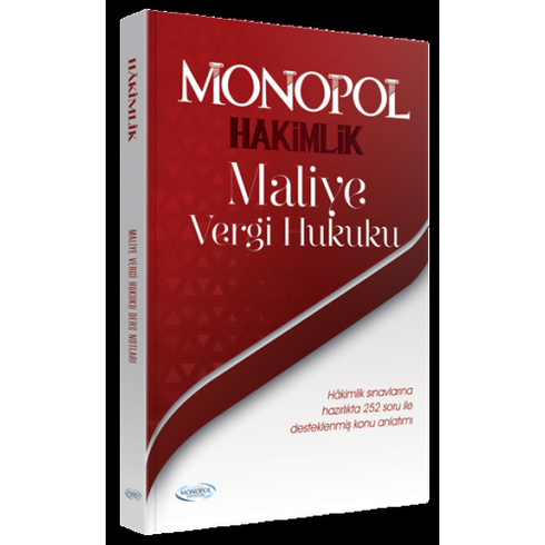 Monopol Yayınları Hakimlik Maliye, Vergi Hukuku Konu Anlatımı Özgür Şahan