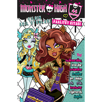 Monster High Çılgın Akıl Oyunları Faaliyet Kitabı Kolektif