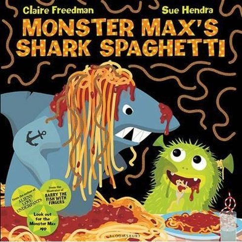 Monster Max'S Shark Spaghetti Claire Freedman