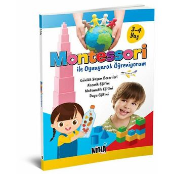 Montessori Ile Oynayarak Öğreniyorum (3-4 Yaş) Kolektif