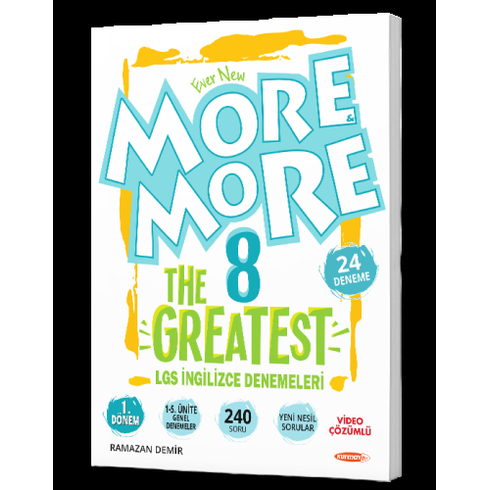 More More 8. Sınıf The Greatest 1. Dönem Lgs Ingilizce Denemeleri Ramazan Demir