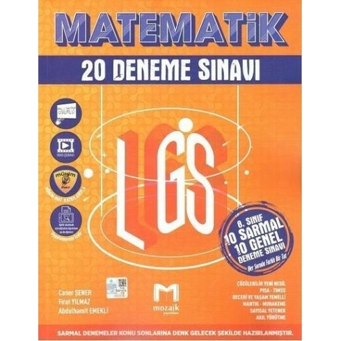 Mozaik 8 Sınıf Matematik 20Li Deneme