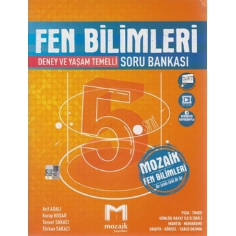 Mozaik Yayınları 5. Sınıf Fen Bilimleri Soru Bankası Arif Adalı