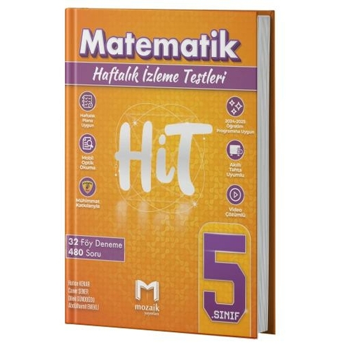 Mozaik Yayınları 5. Sınıf Matematik Hit 32 Deneme Caner Şener