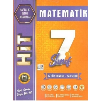 Mozaik Yayınları 7. Sınıf Matematik Hit 32 Lı Deneme Komisyon