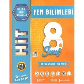 Mozaik Yayınları 8. Sınıf Fen Bilimleri Hıt 32 Deneme Komisyon