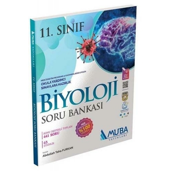 Muba Yayınları 11. Sınıf Biyoloji Soru Bankası Abdullah Taha Furkan