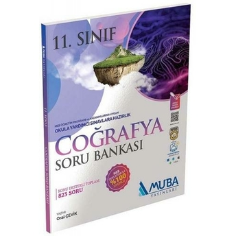 Muba Yayınları 11. Sınıf Coğrafya Soru Bankası Komisyon