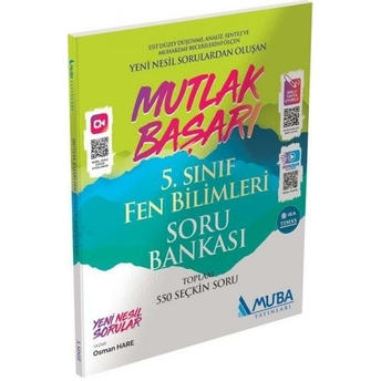 Muba Yayınları 5. Sınıf Fen Bilimleri Mutlak Başarı Soru Bankası Osman Hare