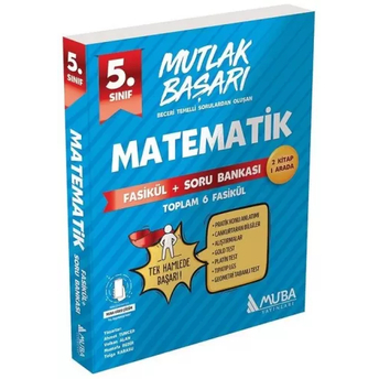 Muba Yayınları 5. Sınıf Matematik Mutlak Başarı Fasikül Soru Bankası Ahmet Tuncer