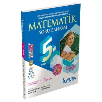 Muba Yayınları 5. Sınıf Matematik Soru Bankası Murat Şen