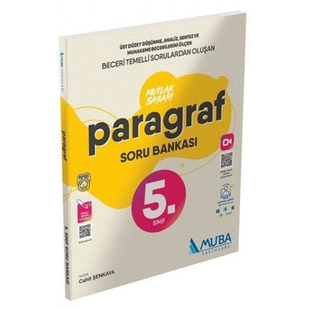 Muba Yayınları 5. Sınıf Paragraf Mutlak Başarı Soru Bankası Cahit Şenkaya