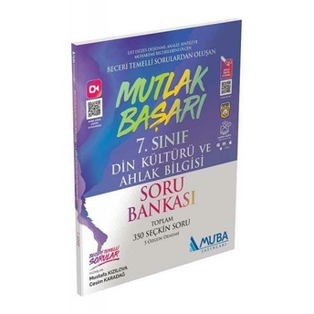 Muba Yayınları 7. Sınıf Din Kültürü Ve Ahlak Bilgisi Mutlak Başarı Soru Bankası Cesim Karadağ