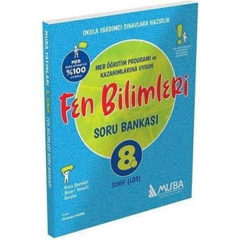 Muba Yayınları 8. Sınıf Lgs Fen Bilimleri Soru Bankası Osman Hare