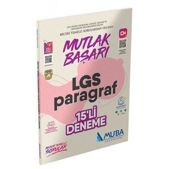 Muba Yayınları 8. Sınıf Lgs Paragraf 15 Li Deneme Komisyon