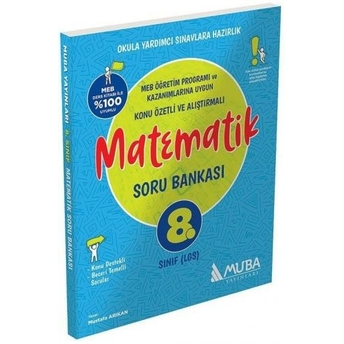 Muba Yayınları 8. Sınıf Matematik Soru Bankası Mustafa Arıkan