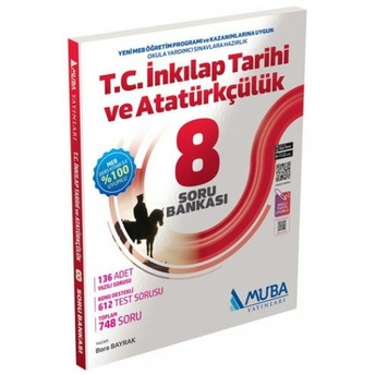 Muba Yayınları 8. Sınıf T.c Inkılap Tarihi Ve Atatürkçülük Soru Bankası Bora Bayrak