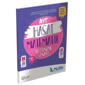 Muba Yayınları Ayt Matematik Hasat 5 Li Deneme Sınavı Komisyon