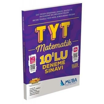 Muba Yayınları Tyt Matematik 10 Lu Deneme Sınavı Haydar A. Iğdeli