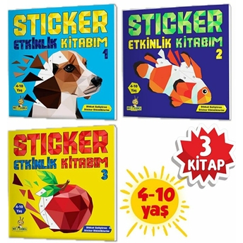 Mucit Karınca Sticker Puzzle Etkinlik Kitabım (4-10 Yaş) Kolektif