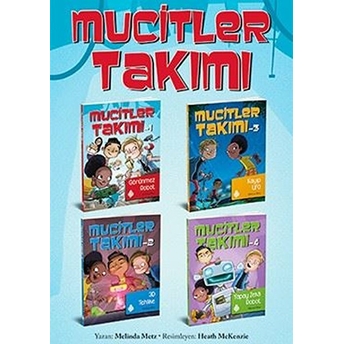 Mucitler Takımı Seti (4 Kitap) Melinda Metz