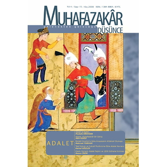 Muhafazakar Düşünce Dergisi Sayı: 15 Kış 2008 Kolektif