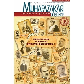 Muhafazakar Düşünce Dergisi Sayı 37 - 2013 Kollektif