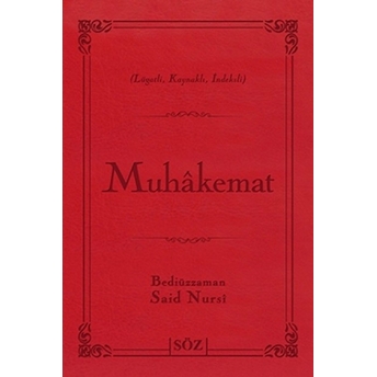 Muhakemat (Büyük Boy - Iki Renkli) Bediüzzaman Said Nursi