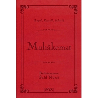 Muhakemat (Çanta Boy - Iki Renk) Bediüzzaman Said Nursi